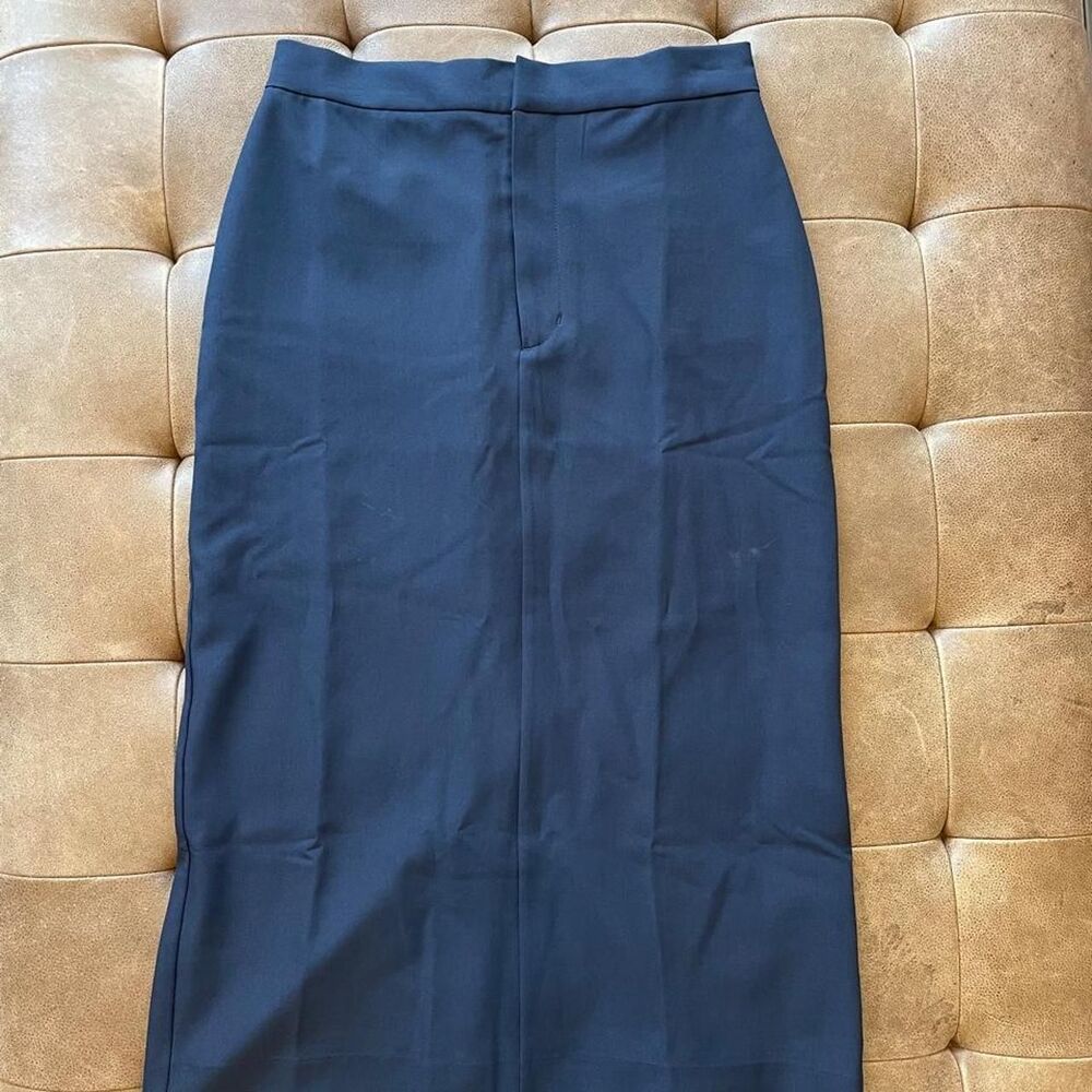 Banana-republic Women's Black and Navy Skirt